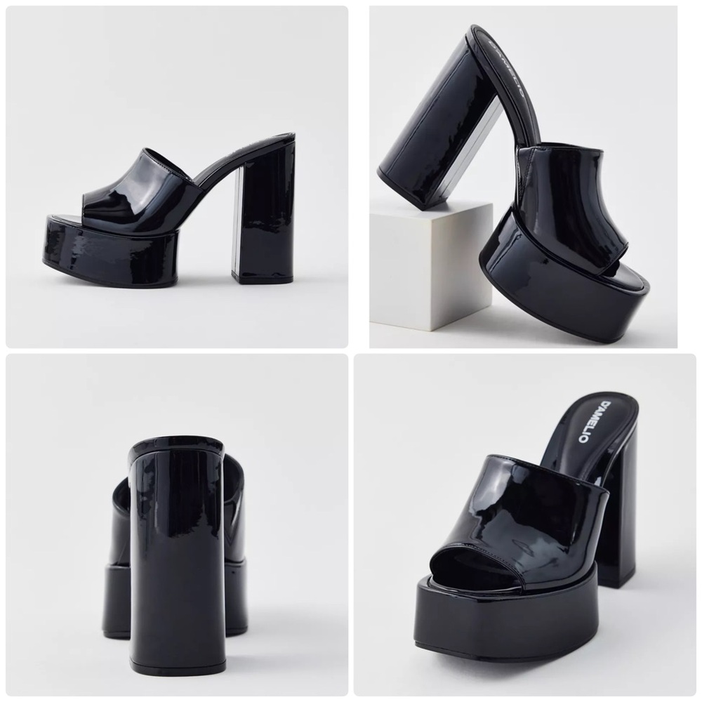 D'Amelio Footwear Ravina Platform Slide Sandal